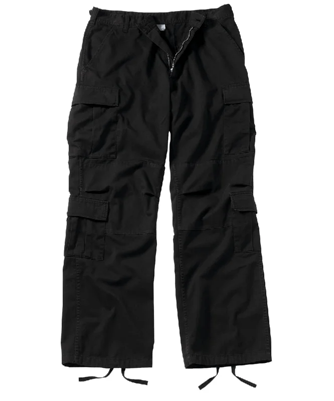 Effortless Comfort Rothco Vintage Paratrooper Fatigue Pants - Black