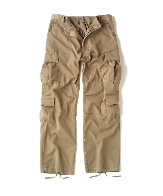Basic Comfort Rothco Vintage Paratrooper Fatigue Pants - Khaki