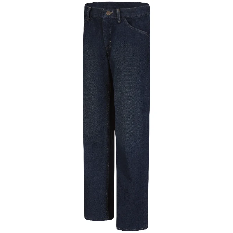 Low-key Luxury Bulwark Straight Fit Sanded Denim Jean - Cat 2 - (PEJW)