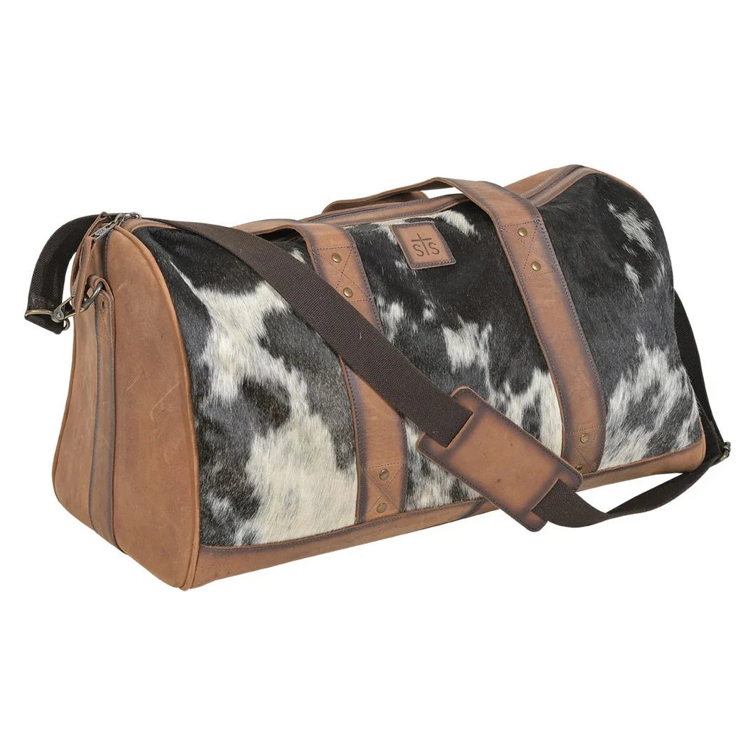High-end Design STS Ranchwear Cowhide Saltillo Duffle Bag