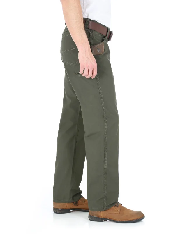 Fresh Comfort Wrangler Riggs Technician Work Pants - Loden